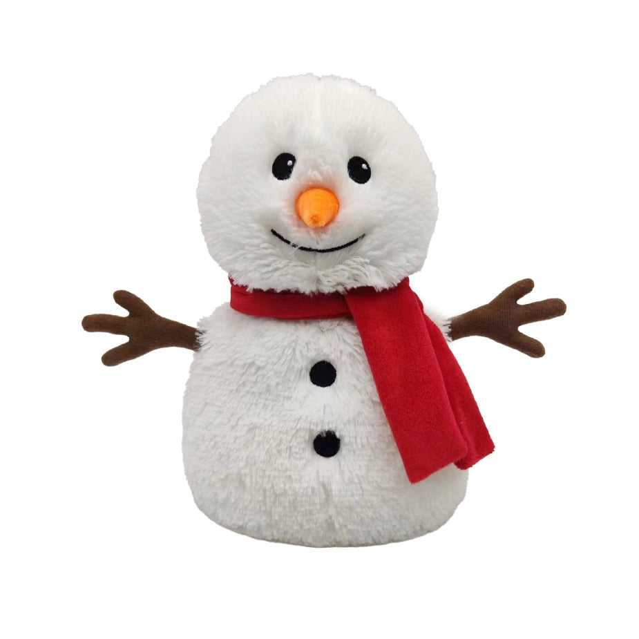 Red Scarf Snowman Warmies