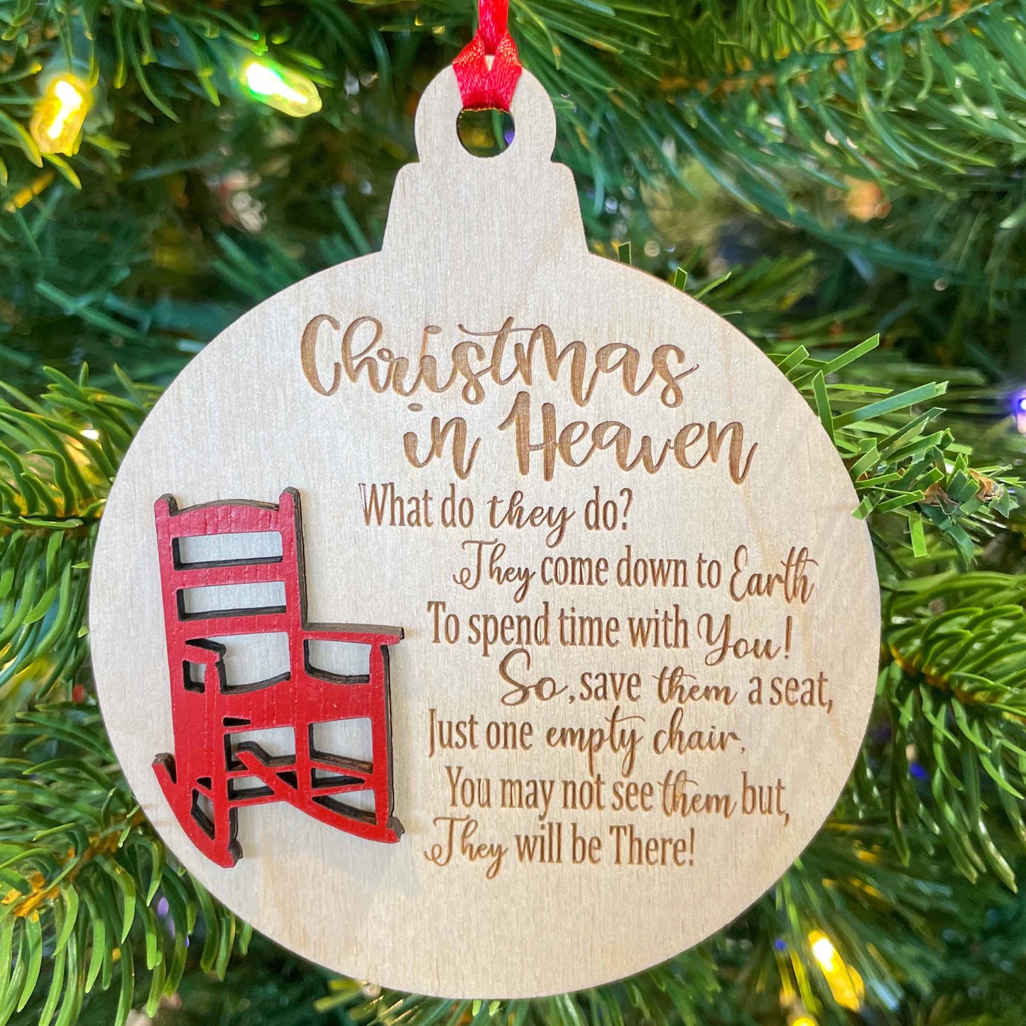 Christmas in Heaven Ornament